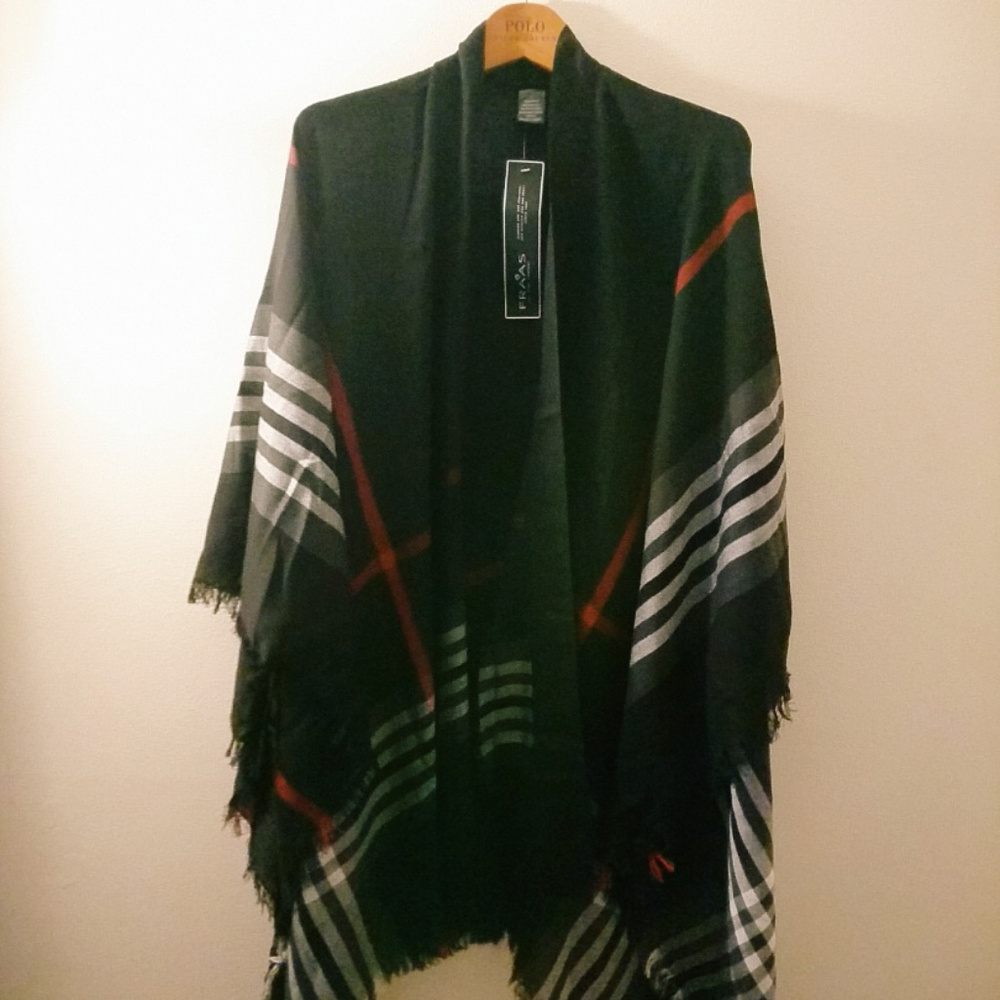 Plaid Woven Wrap